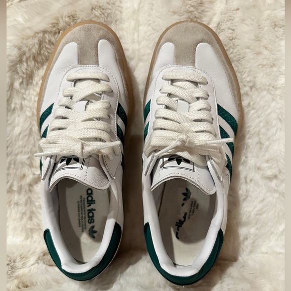 Adidas women’s sambae size 7 collegiate green platform - Picture 6 of 8